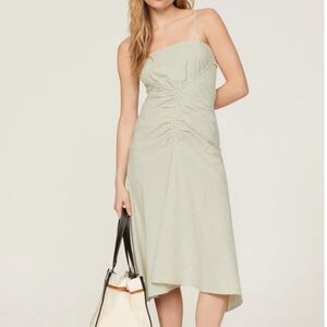 PROENZA SCHOULER White Label Green Gingham Checkered Dress 12